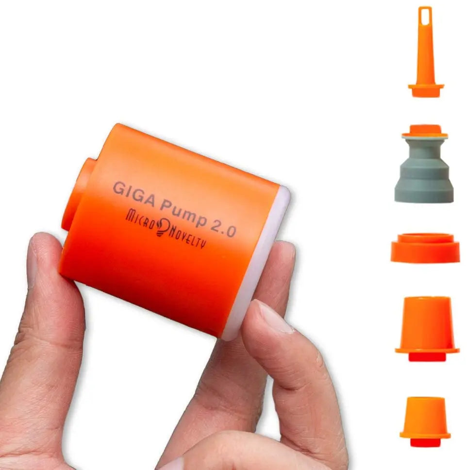 Portable 3-In-1 Inflator, Deflator & Light: Perfect for Air Mattresses, Inflatable Pillows & Swim Rings