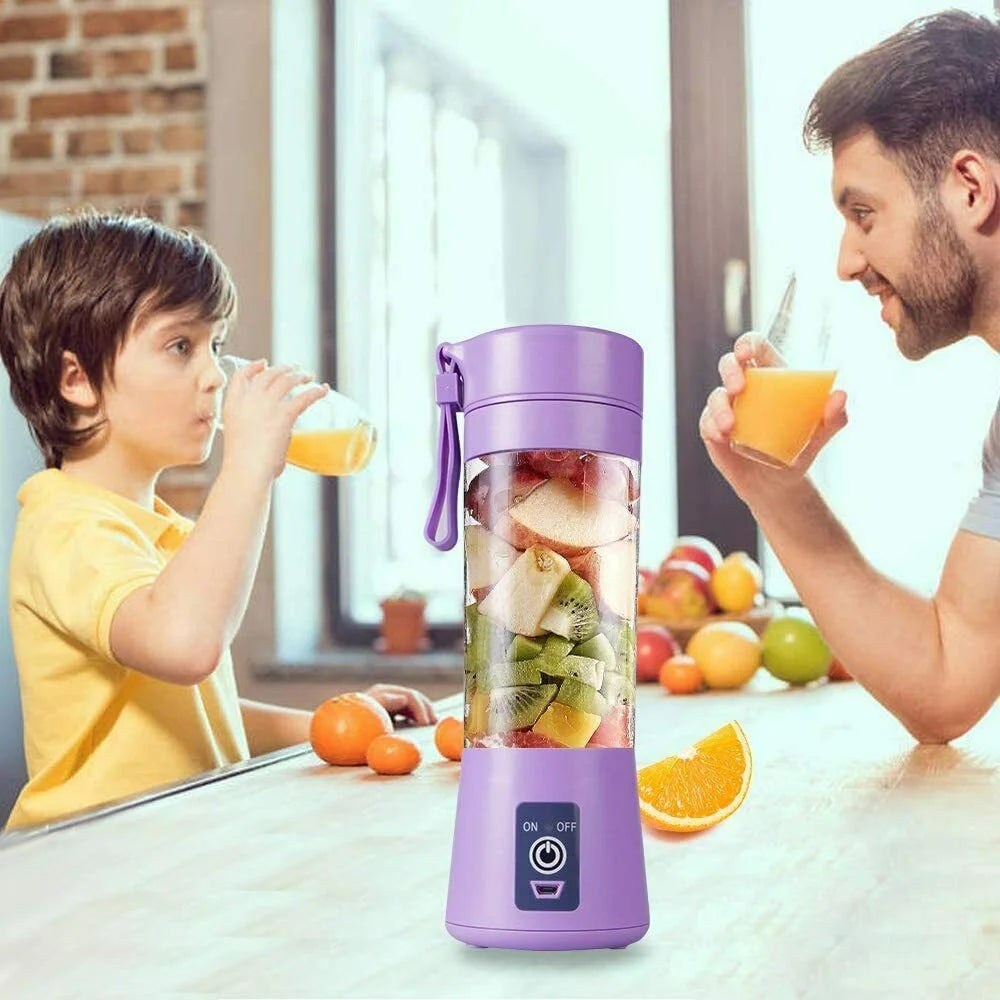 Portable Blender | USB Rechargeable | Small Fruit Juice Mixer for Shakes and Smoothies