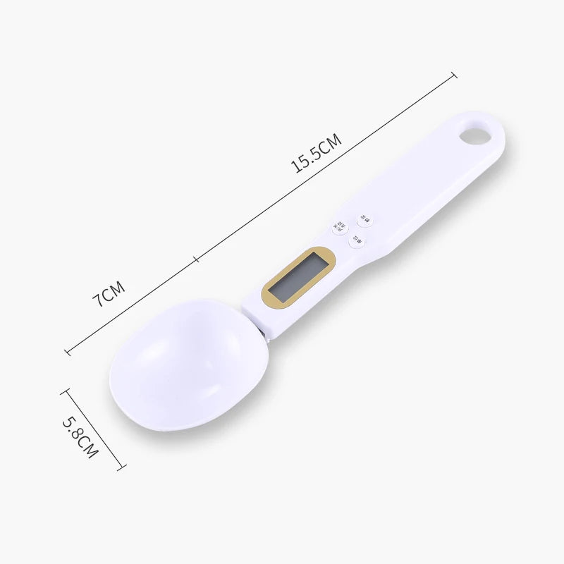 ⚖️ Digital Spoon Scale – 500g/0.1g High-Precision Electronic Measuring Spoon with LCD Display