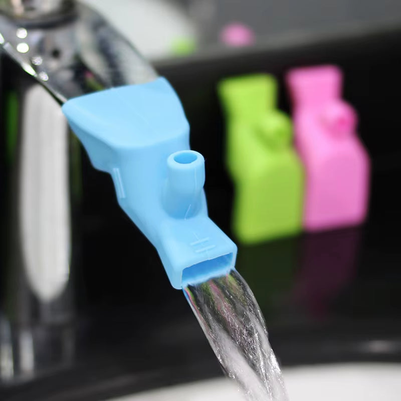 Silicone Faucet Extender – Water Tap Extension for Kids | Easy Hand Washing Device for Bathroom & Kitchen Sink
