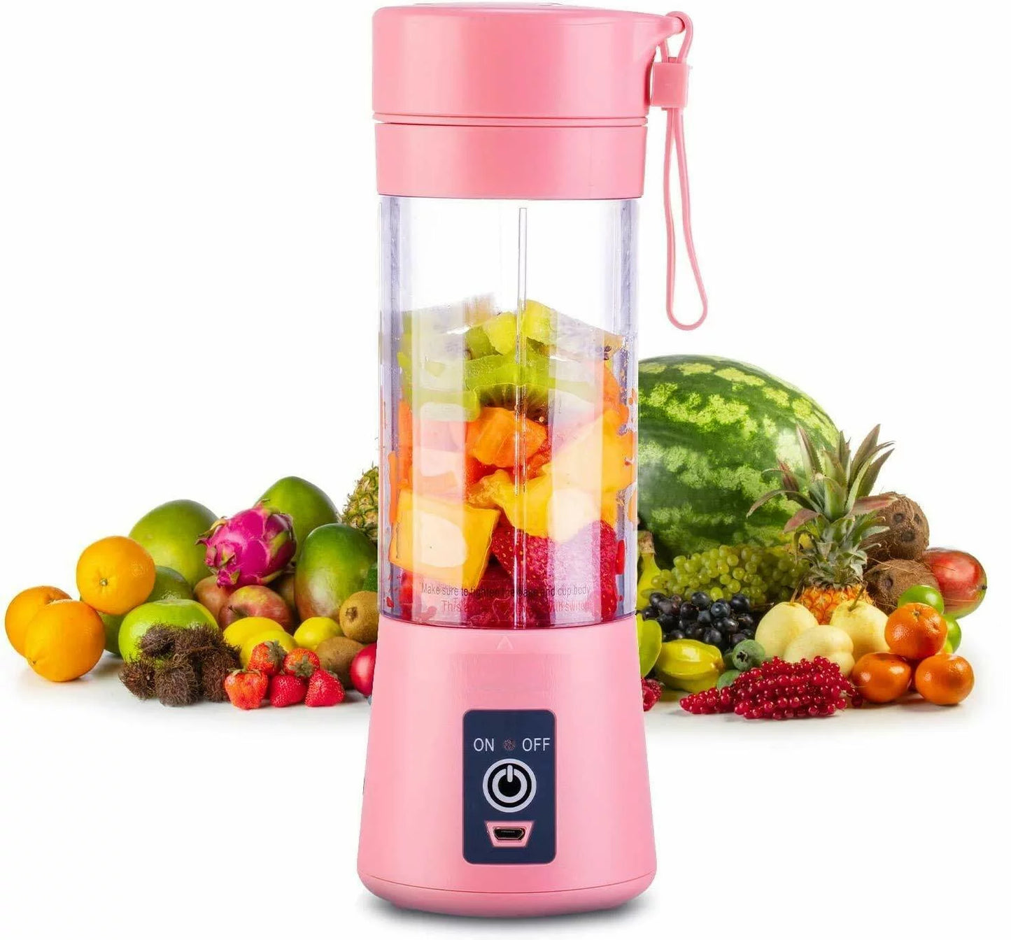 Portable Blender | USB Rechargeable | Small Fruit Juice Mixer for Shakes and Smoothies