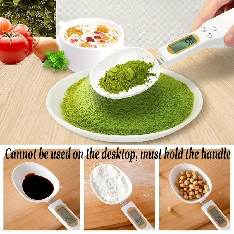 ⚖️ Digital Spoon Scale – 500g/0.1g High-Precision Electronic Measuring Spoon with LCD Display