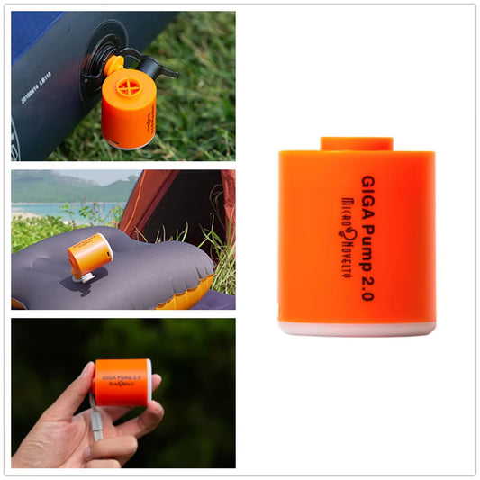 Portable 3-In-1 Inflator, Deflator & Light: Perfect for Air Mattresses, Inflatable Pillows & Swim Rings