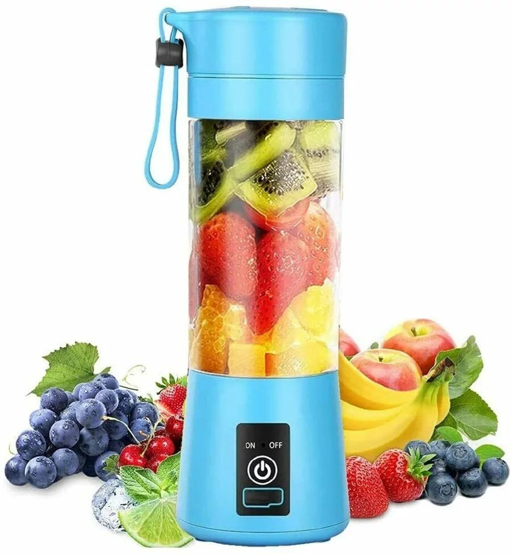 Portable Blender | USB Rechargeable | Small Fruit Juice Mixer for Shakes and Smoothies
